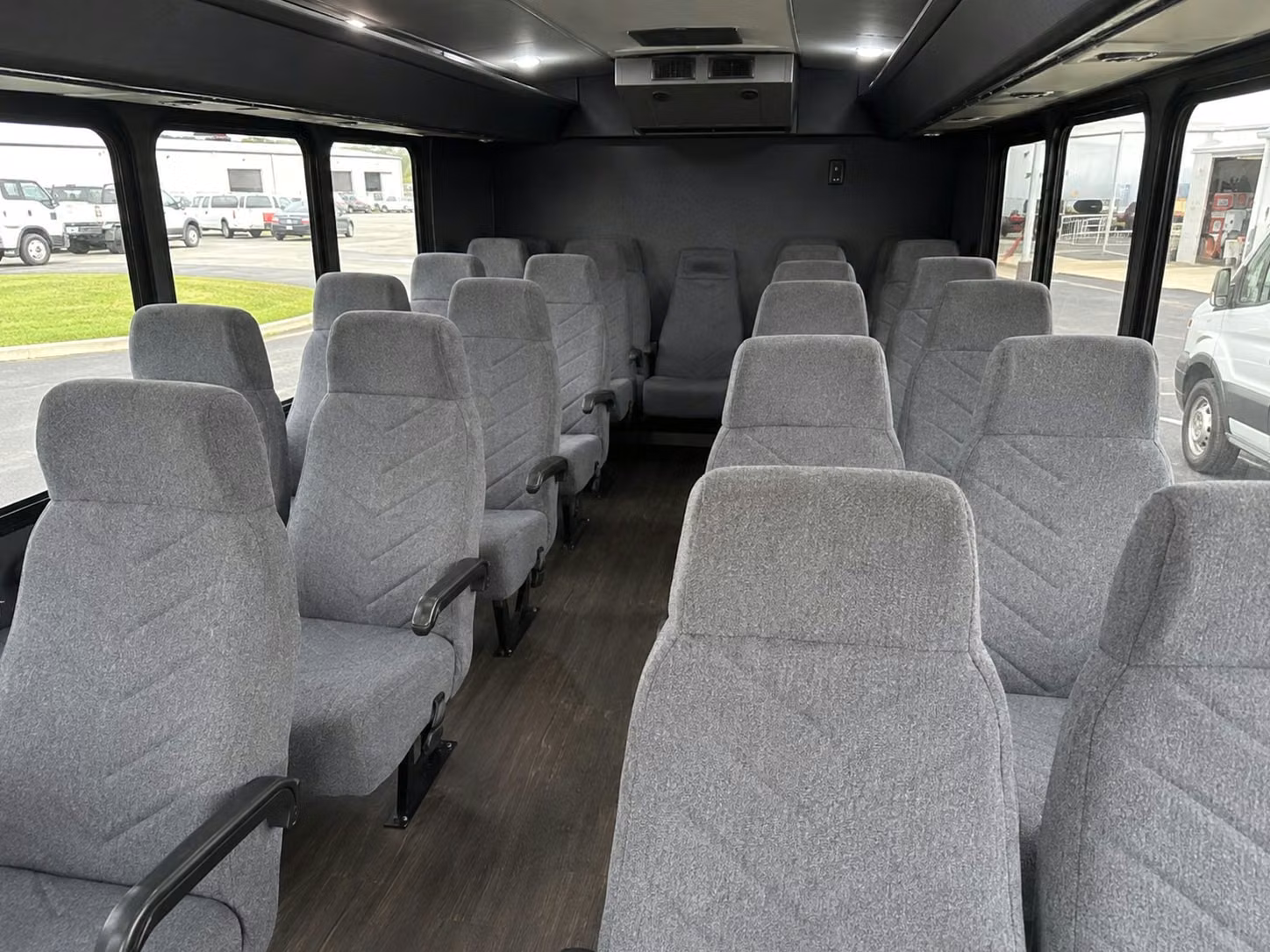 20 passenger minibus inside