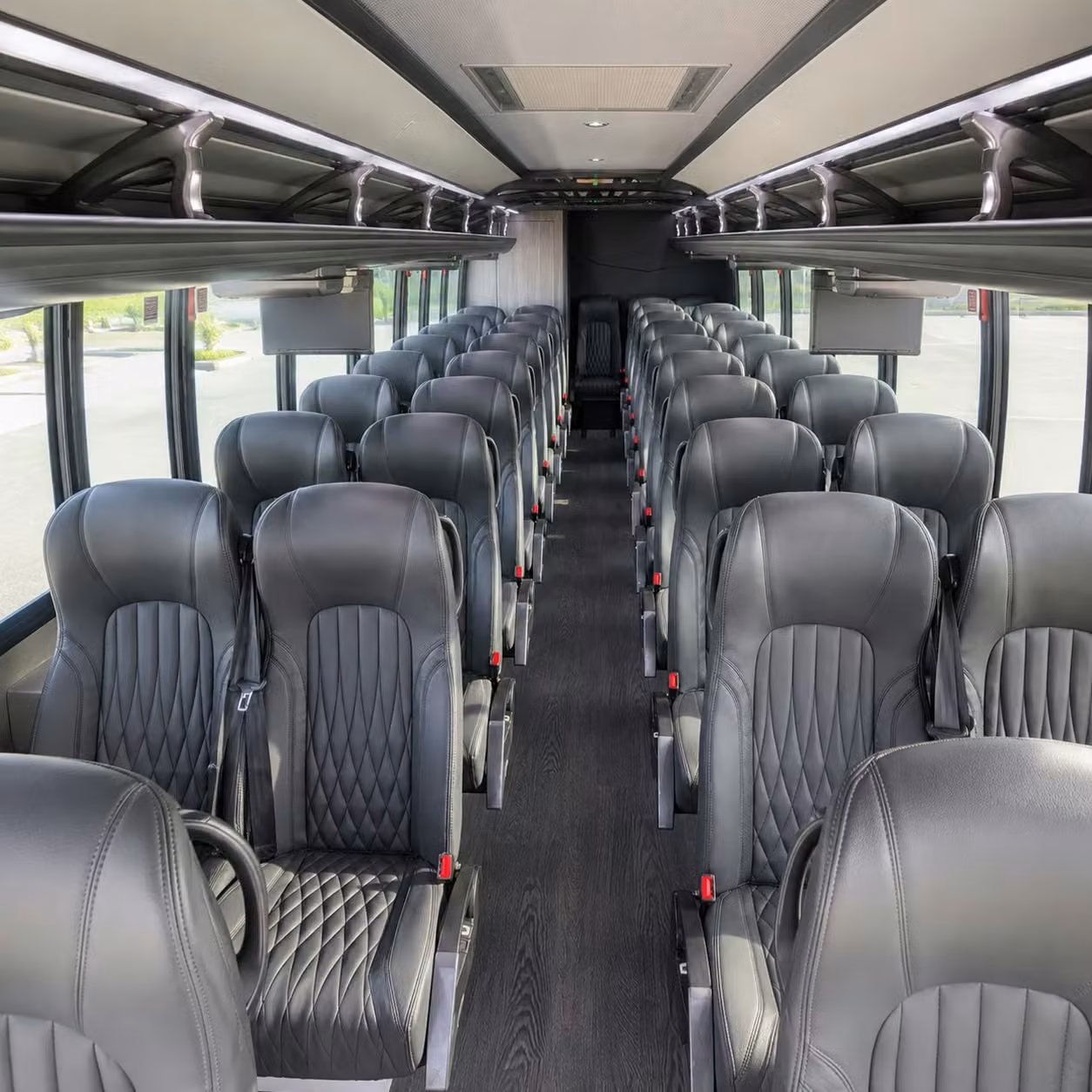 35 passenger minibus interior