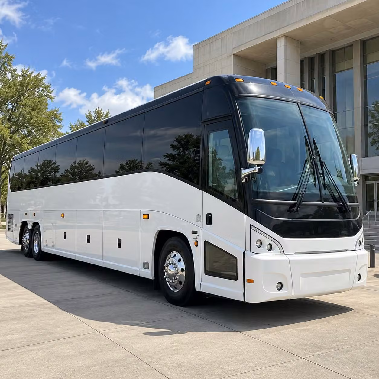 charter bus rentals for large augusta prom groups keep everyone together