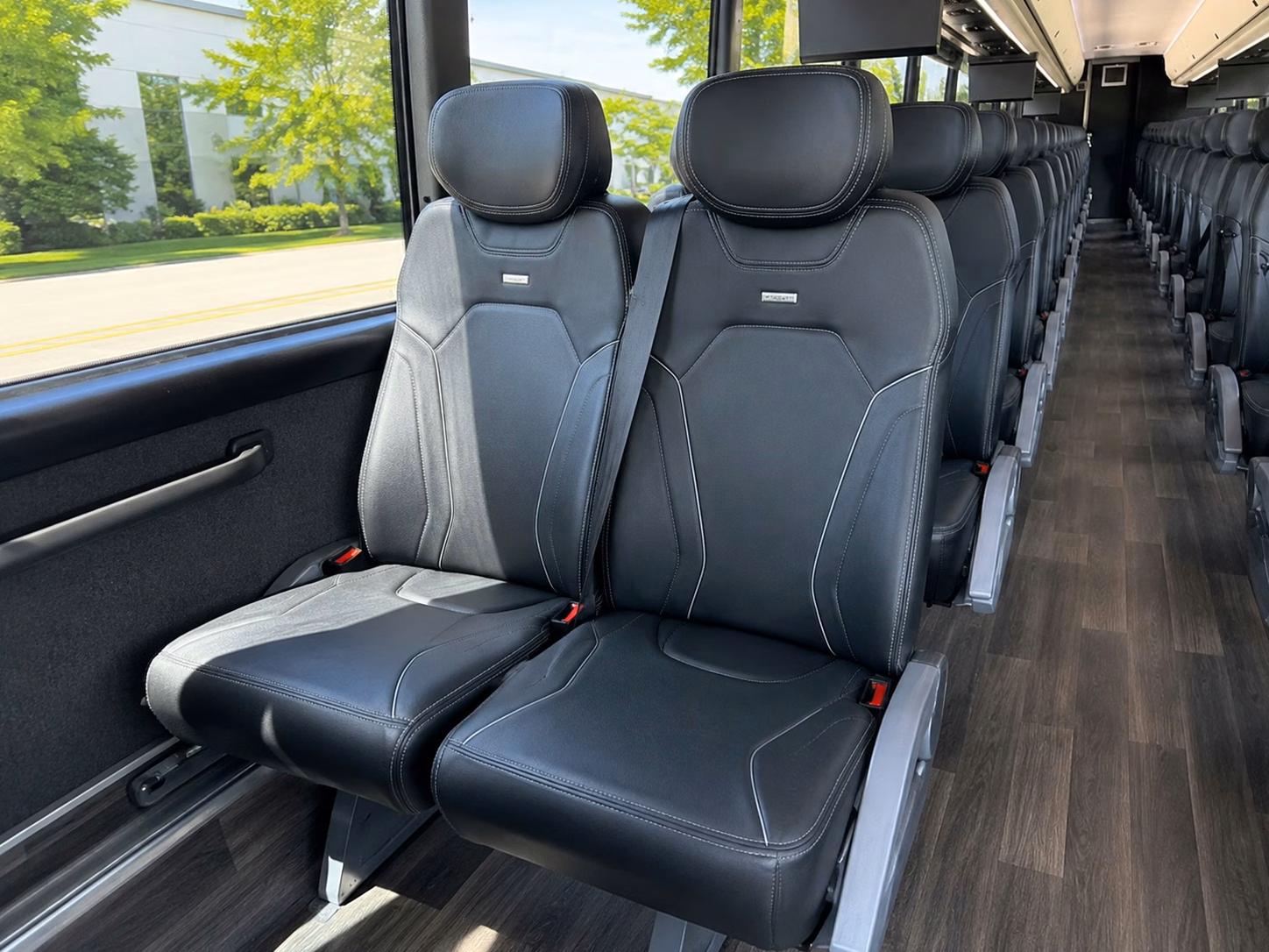 charter bus rentals for large augusta wedding guest lists