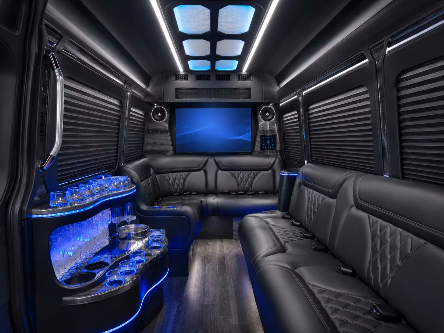 long distance wedding guest shuttles from augusta to destination venues