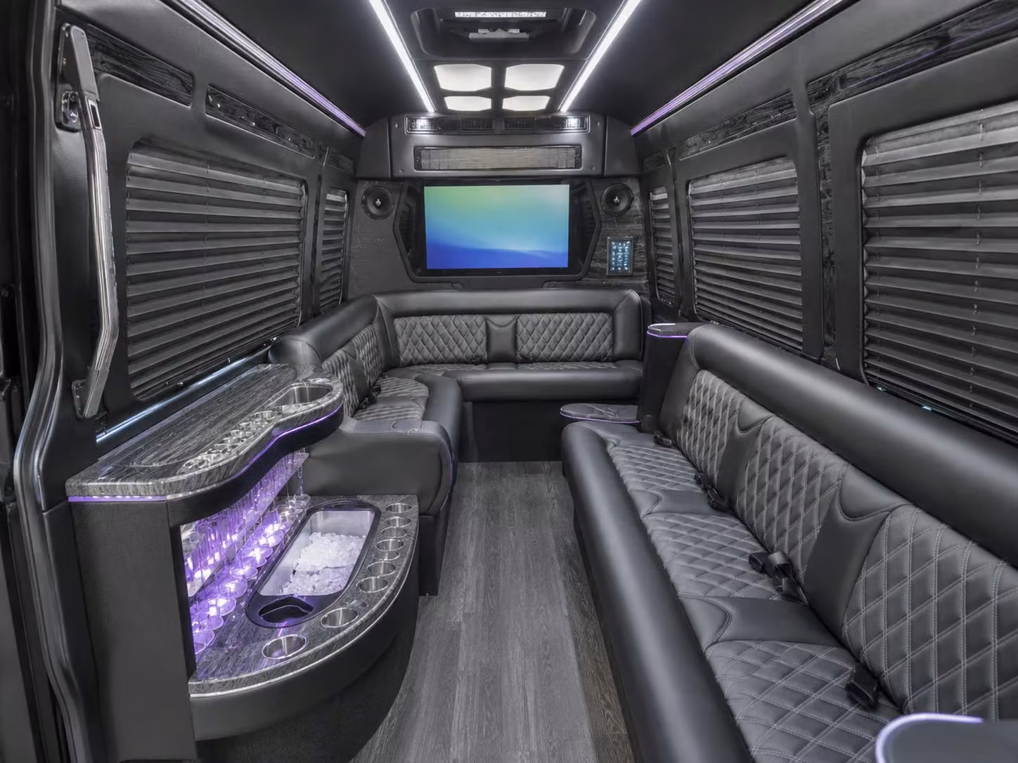 sprinter limousine inside