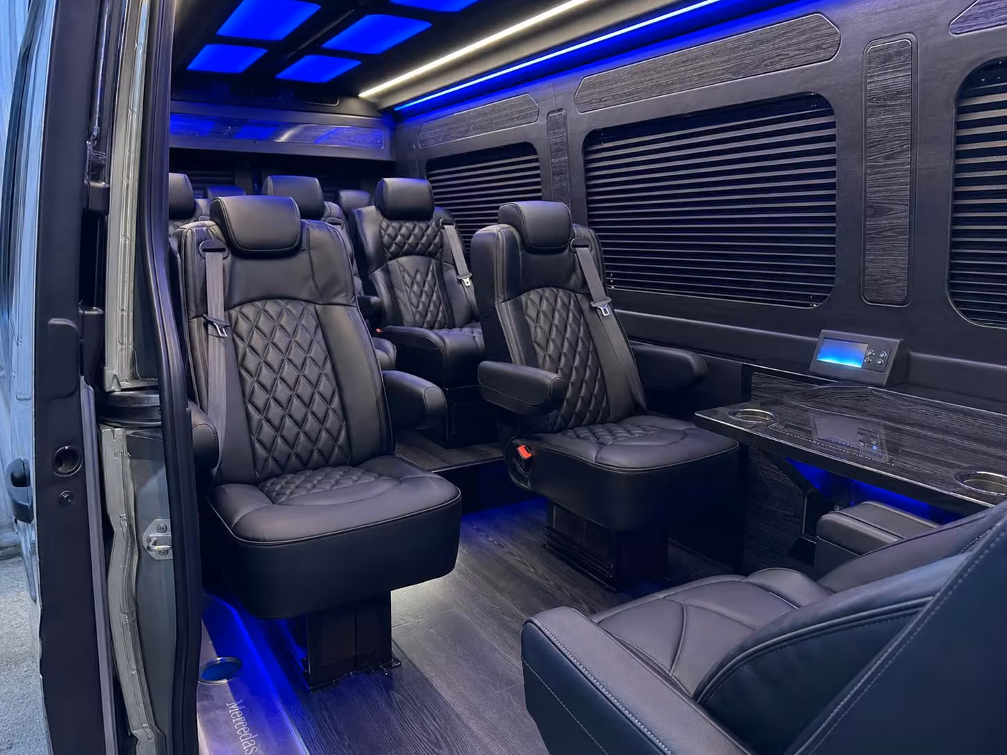 sprinter van transportation for groups and events across augusta