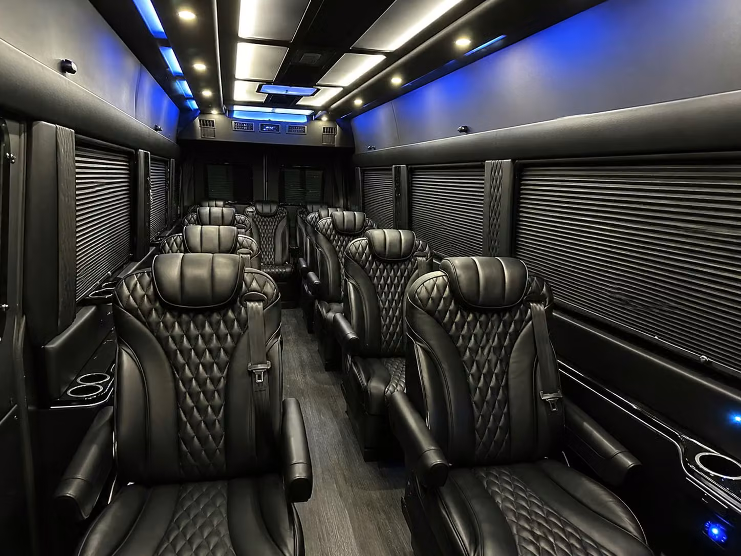 sprinter van with driver interior